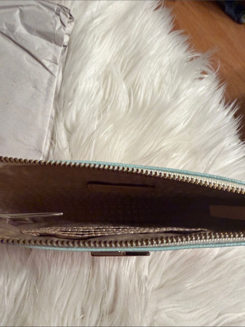 Kate Spade Pink Stripe Wristlet Pouch - Picture 6 of 8
